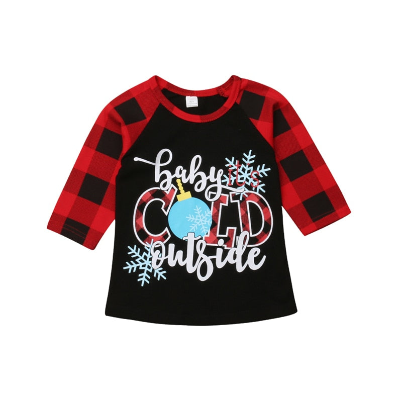 "Baby It's Cold Outside" Cotton Tee
