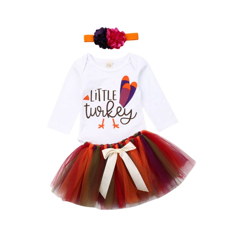 'Little Turkey' Tutu 3-Piece Set