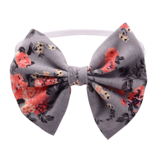 Floral Bow Knot Head Band