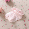 Blossom Pearl Ruffle Ankle Socks