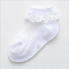 Blossom Pearl Ruffle Ankle Socks